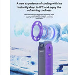 Portable Refrigeration Fan – Semiconductor Cooling, 3600mAh, 1-100 Speed .
