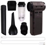 Portable Mini Vacuum Cleaner with Multiple Attachments