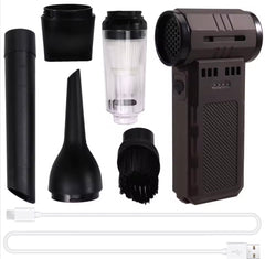 Portable Mini Vacuum Cleaner with Multiple Attachments