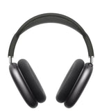 Black over-ear headphones on a white background