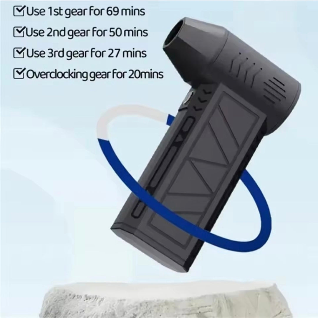 Cordless Turbo Air Blower – 3 Speed Gears & Overclocking Mode