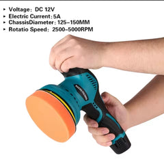 wireless Car Waxing Polisher – 🔋 2 Batteries Included