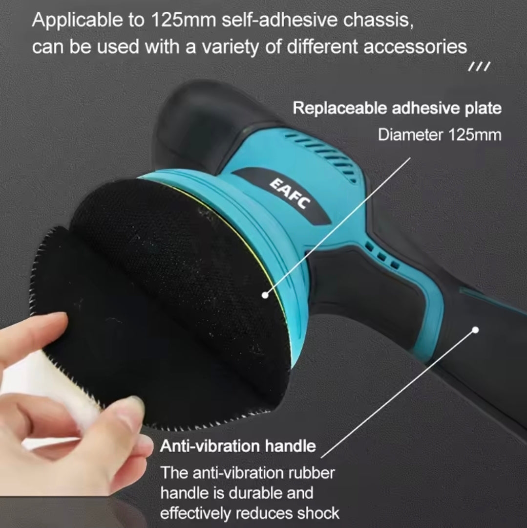 EAFC Wireless Car Polishing Machine – 2 Batteries Included (Big Size)