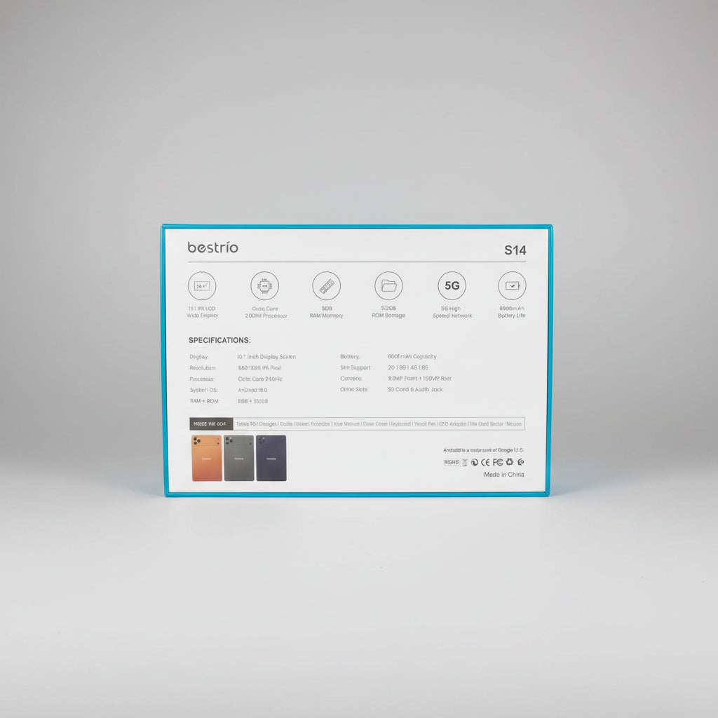Bestrio Tab S14 Side View